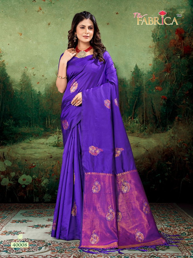 Sasha By The Fabrica Lichi Silk Designer Sarees Catalog